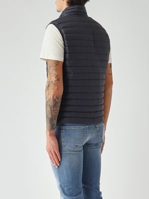 4. Chaleco para hombre Repunk en tejido elástico reciclado Azul marino