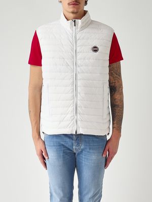 1. Gilet uomo Repunk in tessuto stretch riciclato Bianco