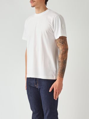2. T-shirt uomo in cotone Bianco