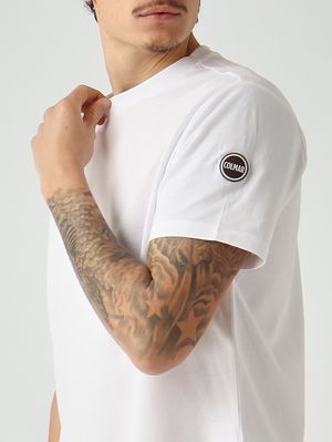 4. Herren-T-Shirt aus Baumwollpiqué Weiß