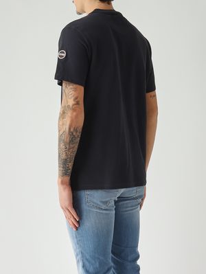 3. Herren-T-Shirt aus Baumwollpiqué Marineblau