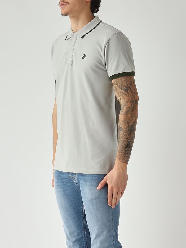 2. Herren-Poloshirt aus Stretch-Baumwollpiqué Aluminium Colmar 76874sh