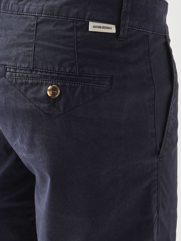 4. Bermudas de hombre de algodón elástico Azul marino Colmar 0807w1ix
