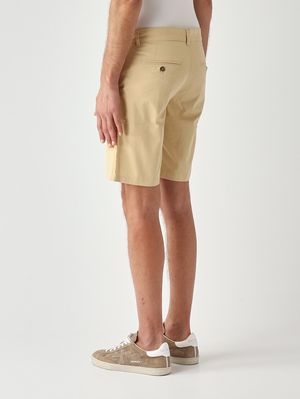 3. Men's stretch cotton Bermuda shorts Papyrus