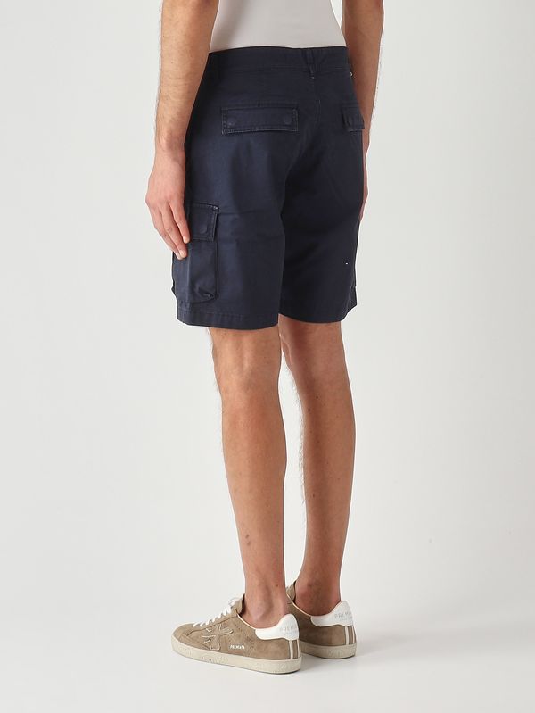 3. Bermudas de hombre de algodón elástico Azul marino Colmar 0808w1ix