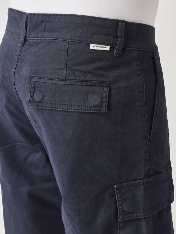 4. Bermudas de hombre de algodón elástico Azul marino Colmar 0808w1ix