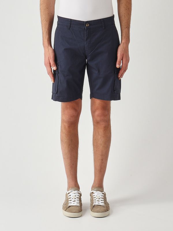 1. Bermudas de hombre de algodón elástico Azul marino Colmar 0808w1ix