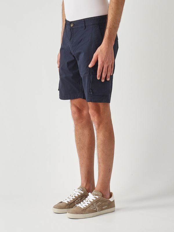 2. Bermudas de hombre de algodón elástico Azul marino Colmar 0808w1ix