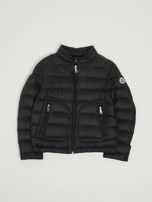 1. Piumino bambina Acorus in nylon Nero