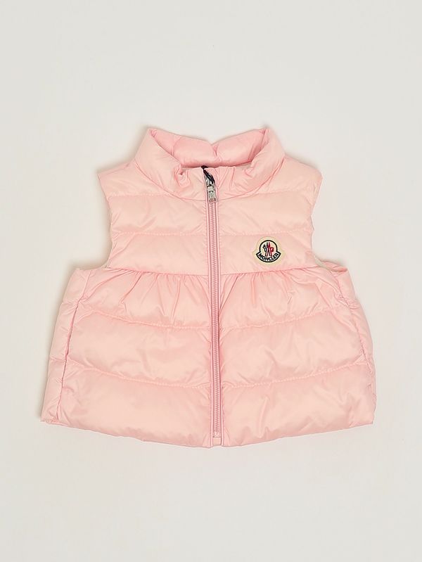 1. Hiva Weste für neugeborene Mädchen aus Nylon Rosa Moncler l19511a00019597yf