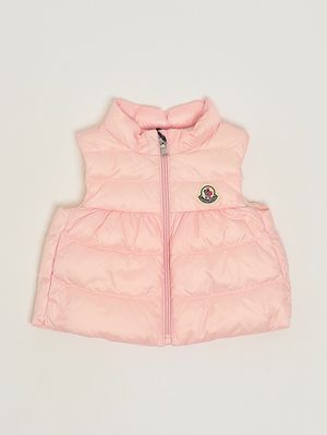 1. Hiva Weste für neugeborene Mädchen aus Nylon Rosa