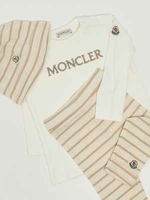3. Ensemble en coton pour bébé fille Crème