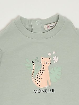 3. Robe bébé fille en coton extensible Sauge