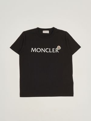 1. T-shirt en coton pour garçon Noir