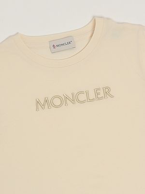 3. Baumwoll-T-Shirt für Mädchen Creme