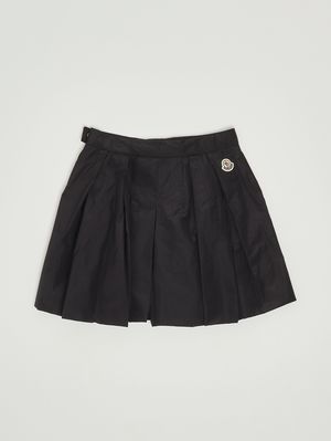 2. Mädchen-Shorts aus Taft Blau