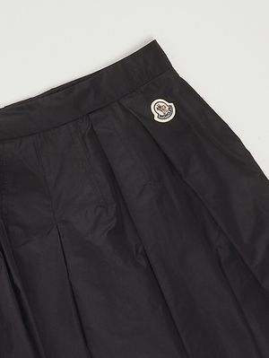 3. Mädchen-Shorts aus Taft Blau