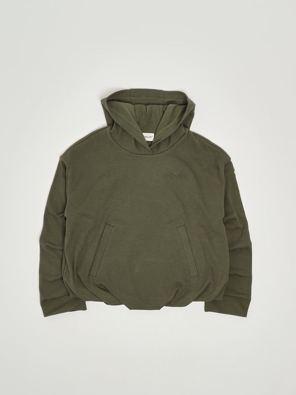 1. Sudadera de algodón para niña Verde Moncler l19548g0000689ahp