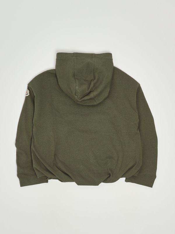 2. Sudadera de algodón para niña Verde Moncler l19548g0000689ahp