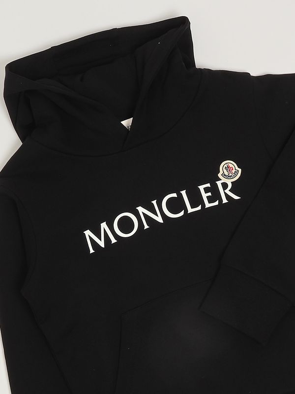 3. Felpa bambino in cotone Nero Moncler l19548g0000989akm