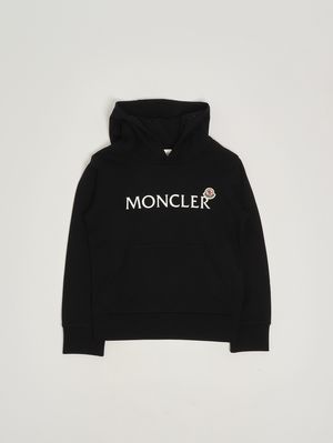 1. Baumwoll-Sweatshirt für Jungen Schwarz