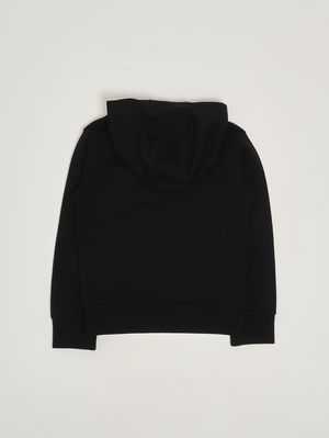 2. Baumwoll-Sweatshirt für Jungen Schwarz