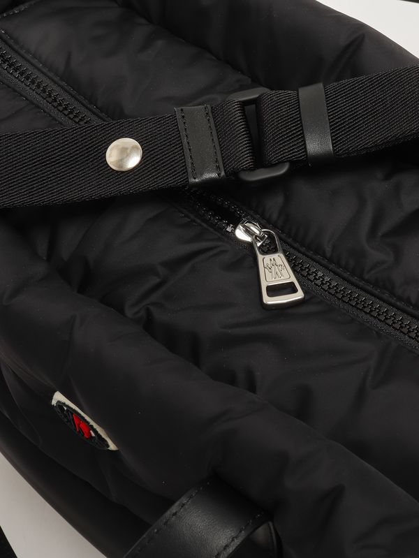 6. Mummy bag in nylon Nero Moncler l19515d00001m6811