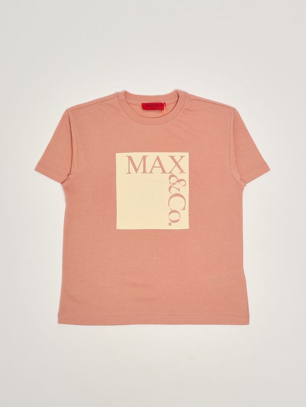 Girls' cotton T-shirt Rosa Max & Co. KID