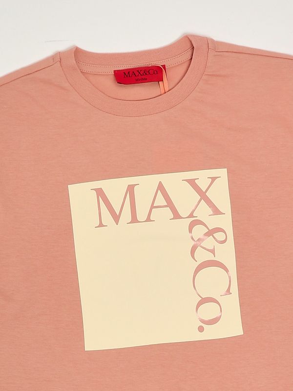 3. Girls' cotton T-shirt Rosa Max & Co. KID mx0005mx057