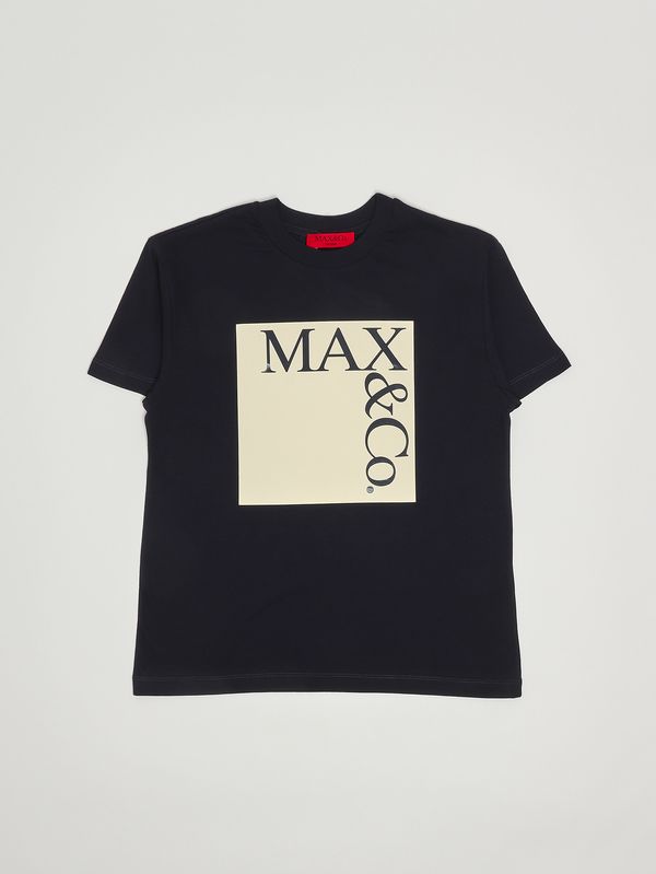 1. Girls' cotton T-shirt Blue Max & Co. KID mx0005mx057