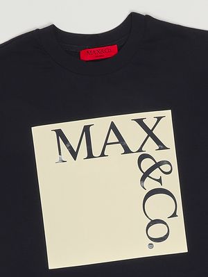 3. Girls' cotton T-shirt Blue