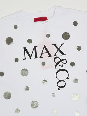 3. T-shirt bambina in cotone Bianco