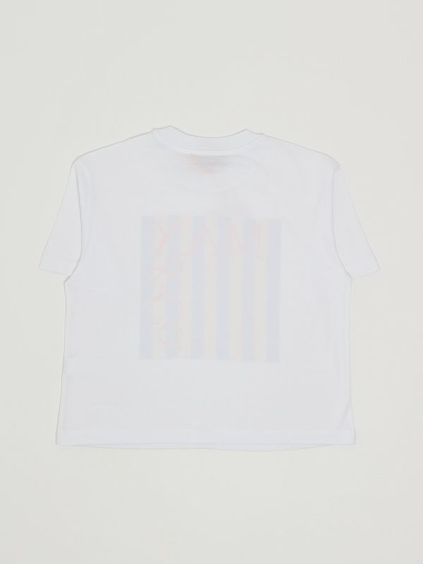 2. Girls' cotton T-shirt White Max & Co. KID mx0287mx057