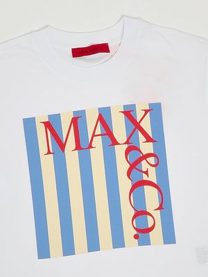 3. Girls' cotton T-shirt White