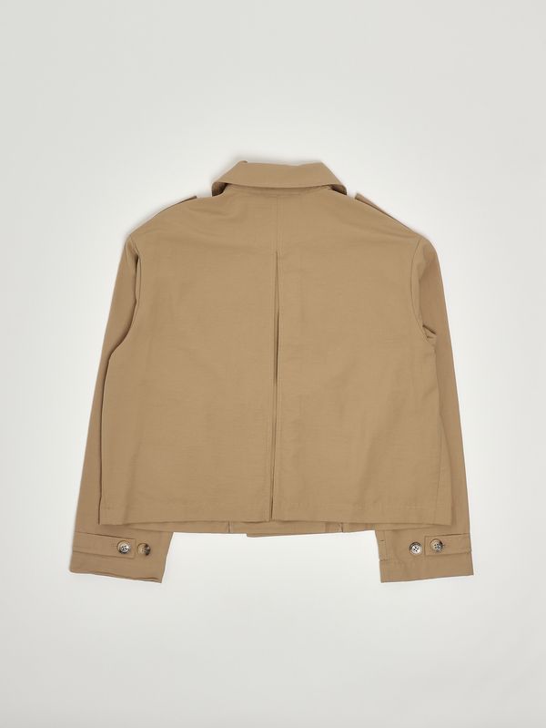 2. Giacca bambina in misto cotone Cammello Max & Co. KID mx0281mx003