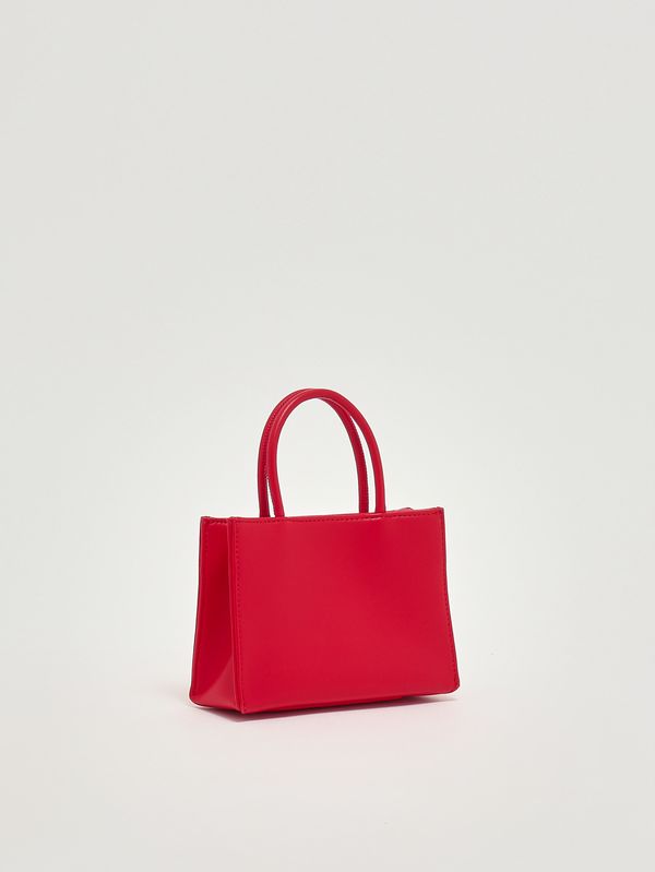 2. Borsa bambina DSL3D mini in simil pelle Rosso Diesel j02529p8073