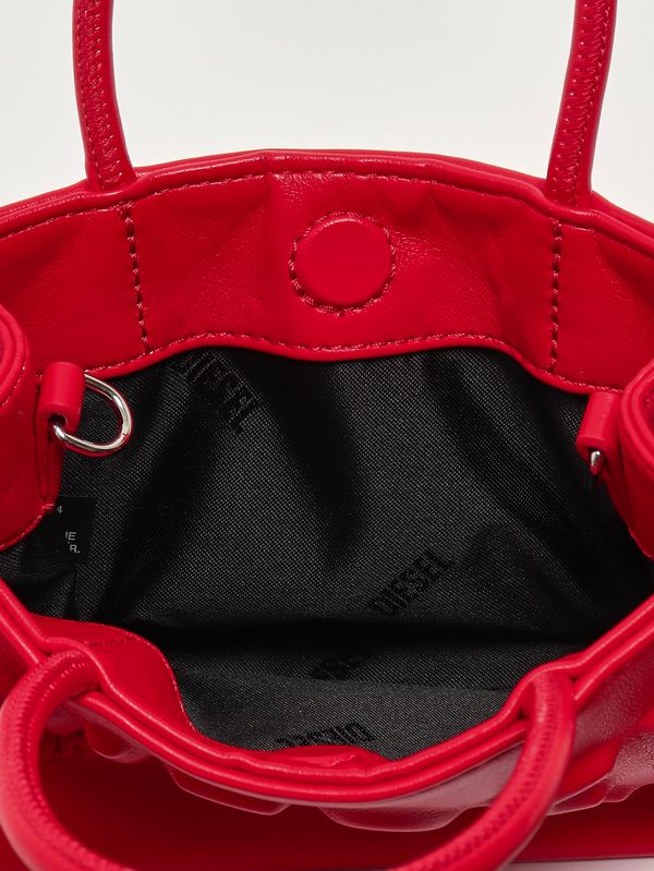 4. Borsa bambina DSL3D mini in simil pelle Rosso Diesel j02529p8073