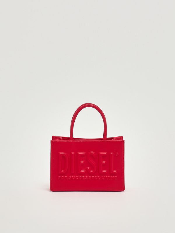 1. Borsa bambina DSL3D mini in simil pelle Rosso Diesel j02529p8073