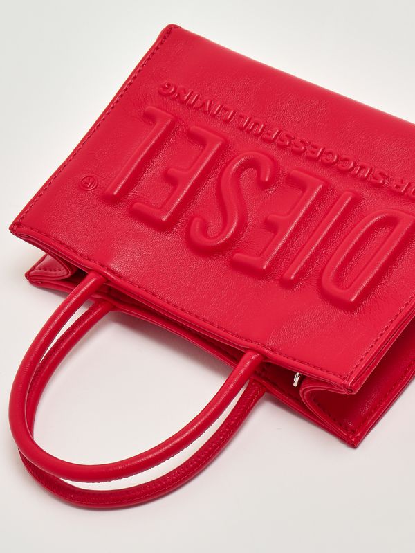 5. Borsa bambina DSL3D mini in simil pelle Rosso Diesel j02529p8073