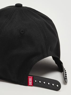 3. Gorra de béisbol infantil de algodón Negro