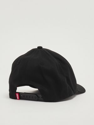 2. Gorra de béisbol infantil de algodón Negro
