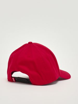 2. Casquette de baseball enfant en coton Rouge