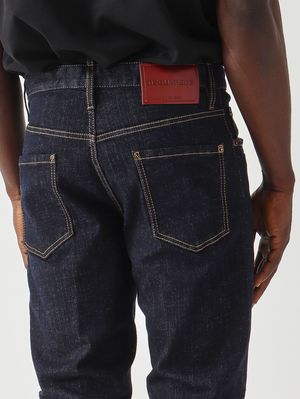 5. Jean homme 642 en denim de coton extensible 12 oz Denim Foncé