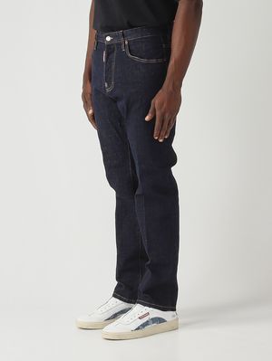 3. Jean homme 642 en denim de coton extensible 12 oz Denim Foncé