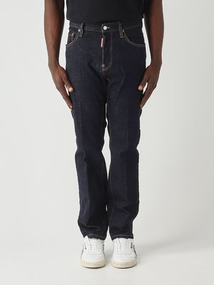 1. Jean homme 642 en denim de coton extensible 12 oz Denim Foncé