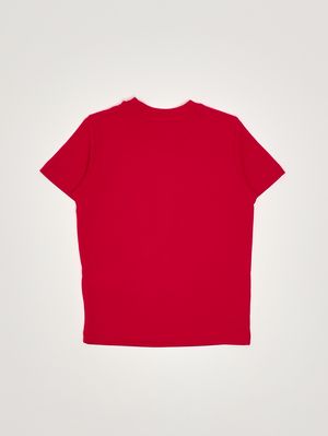 2. T-shirt bambino TDiego in cotone Rosso
