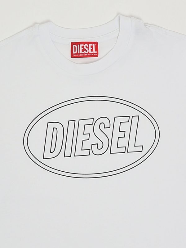 3. Camiseta niño Tcircle de algodón Blanco Diesel j025820grai