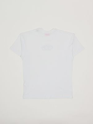 2. Tlogy Mädchen-T-Shirt aus Baumwolle Weiß