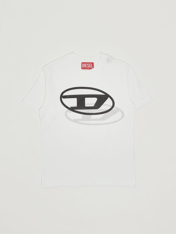 Camiseta de niño Tvale de algodón Blanco Diesel