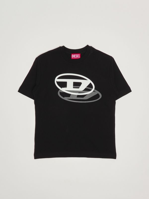 1. Camiseta de niño Tvale de algodón Negro Diesel j0260100yi9